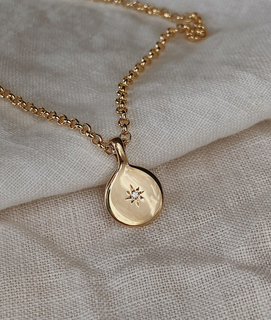1.0 CT Pear Bezel Solitaire Lab Grown Diamond Necklace