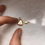 1.0 CT Pear Bezel Solitaire Lab Grown Diamond Necklace