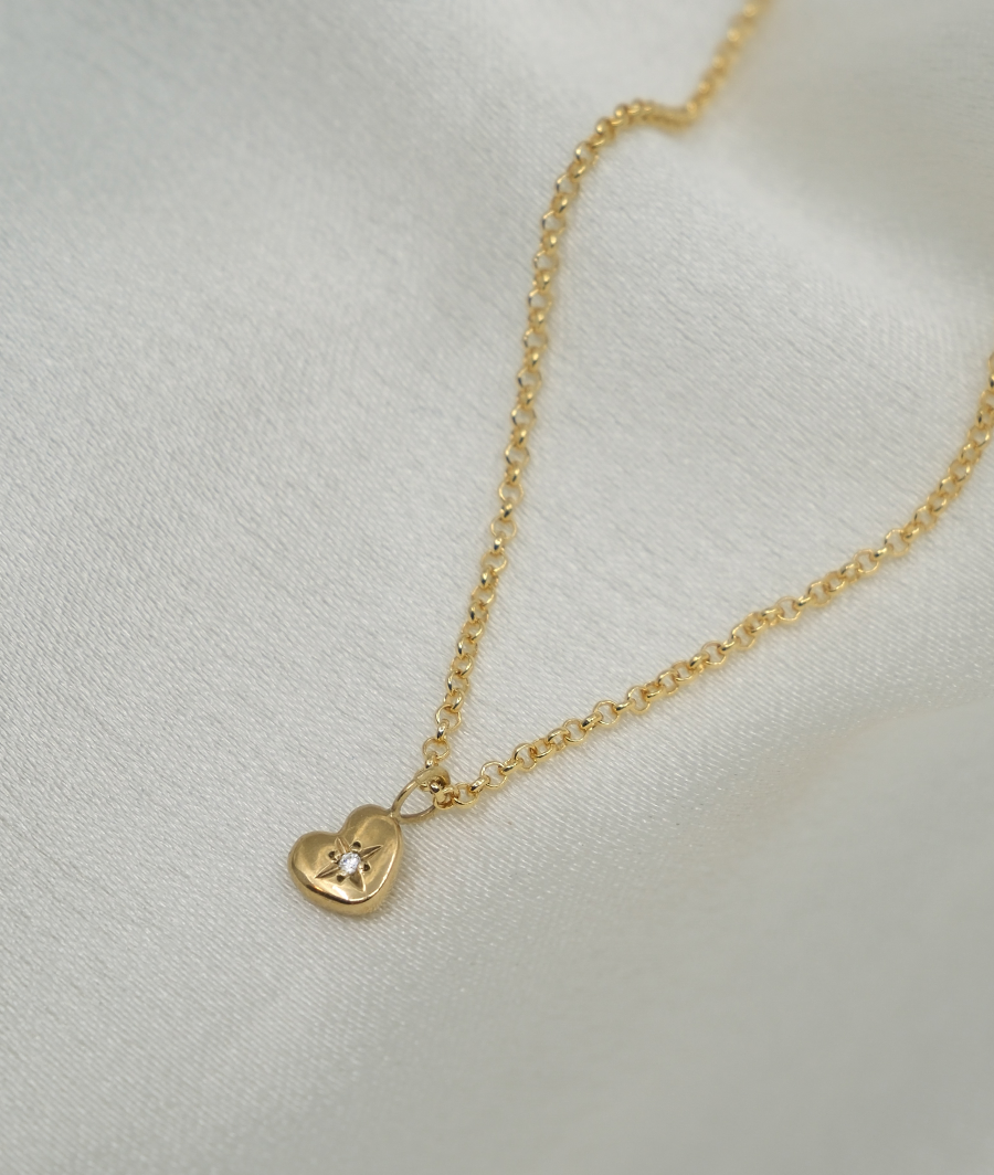 1.0 CT Pear Bezel Solitaire Lab Grown Diamond Necklace