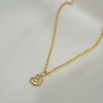 1.0 CT Pear Bezel Solitaire Lab Grown Diamond Necklace