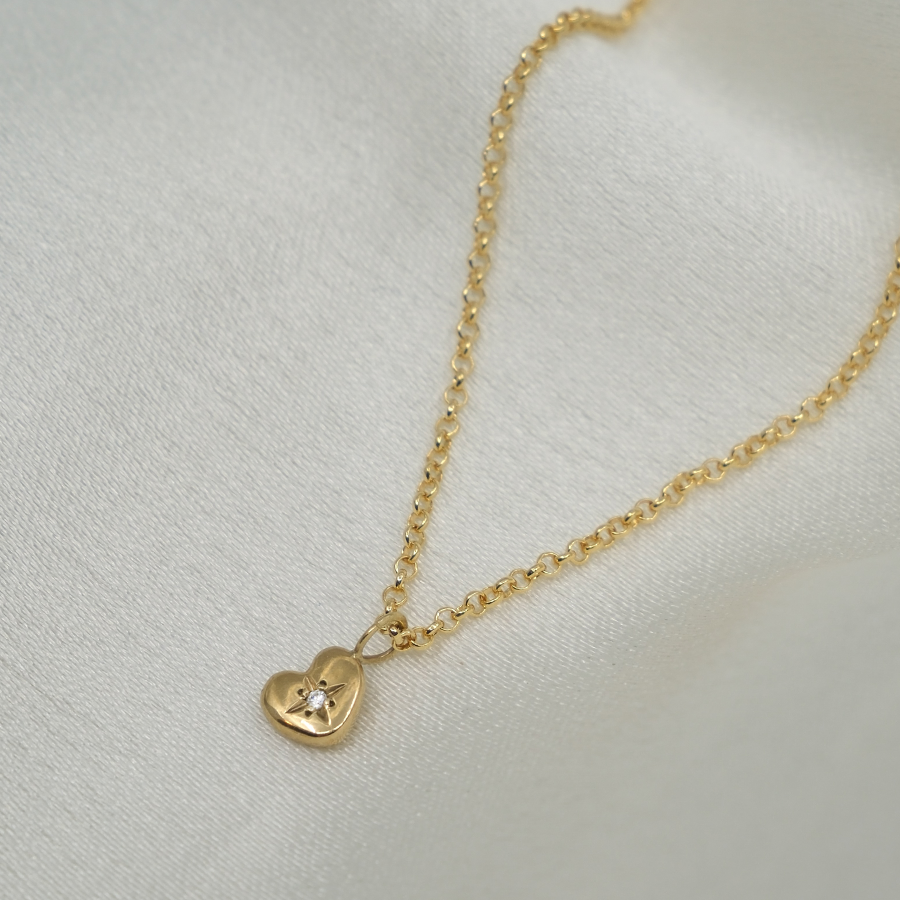 1.0 CT Pear Bezel Solitaire Lab Grown Diamond Necklace