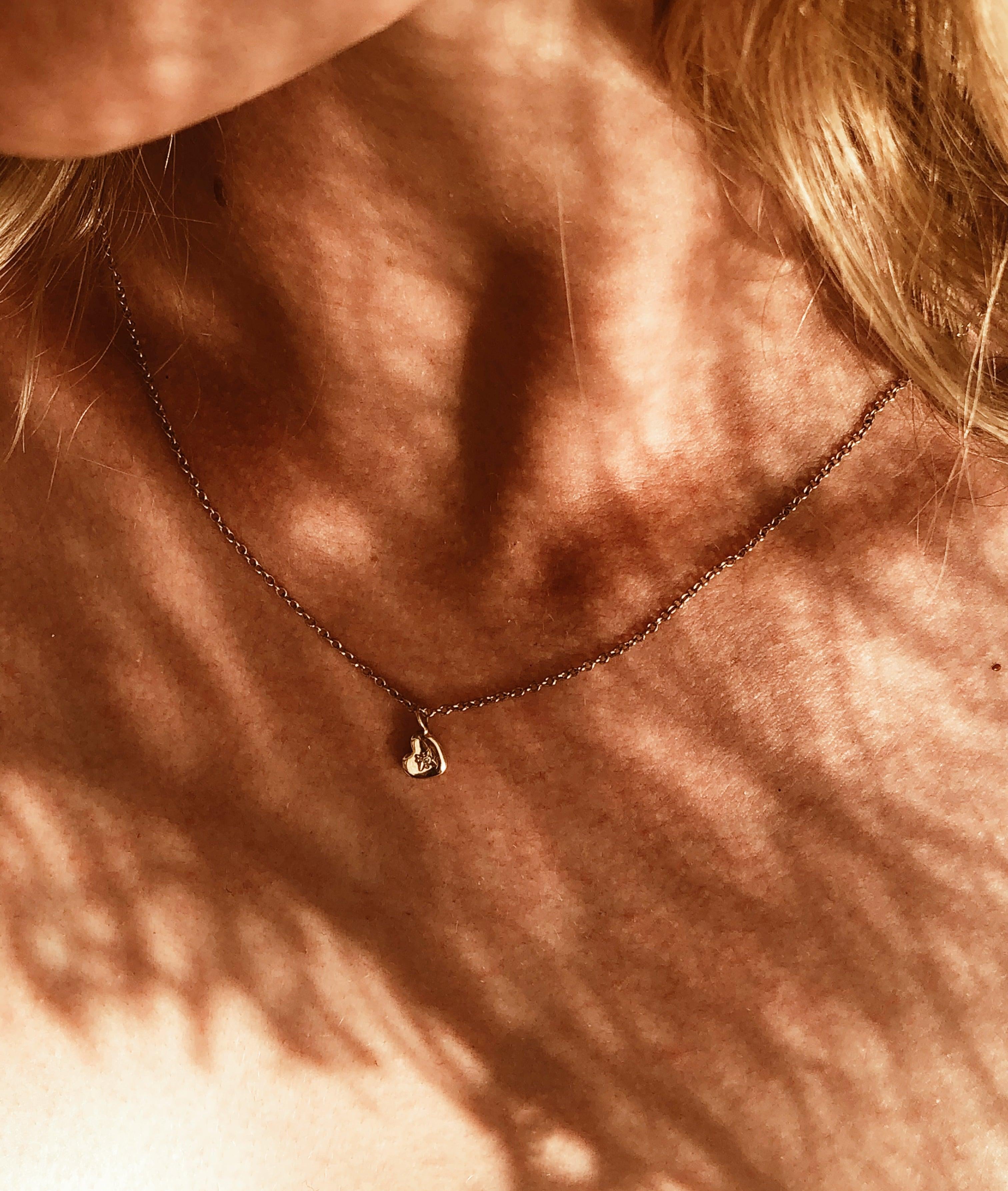 1.0 CT Pear Bezel Solitaire Lab Grown Diamond Necklace