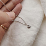 1.0 CT Pear Bezel Solitaire Lab Grown Diamond Necklace
