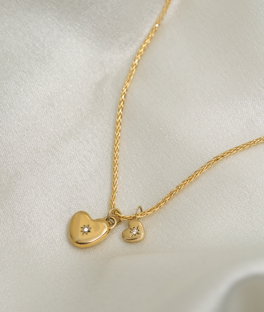 1.0 CT Pear Bezel Solitaire Lab Grown Diamond Necklace
