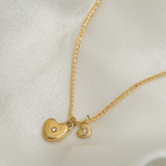 1.0 CT Pear Bezel Solitaire Lab Grown Diamond Necklace