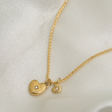 1.0 CT Pear Bezel Solitaire Lab Grown Diamond Necklace