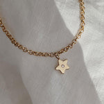 1.0 CT Pear Bezel Solitaire Lab Grown Diamond Necklace