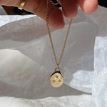 1.0 CT Pear Bezel Solitaire Lab Grown Diamond Necklace