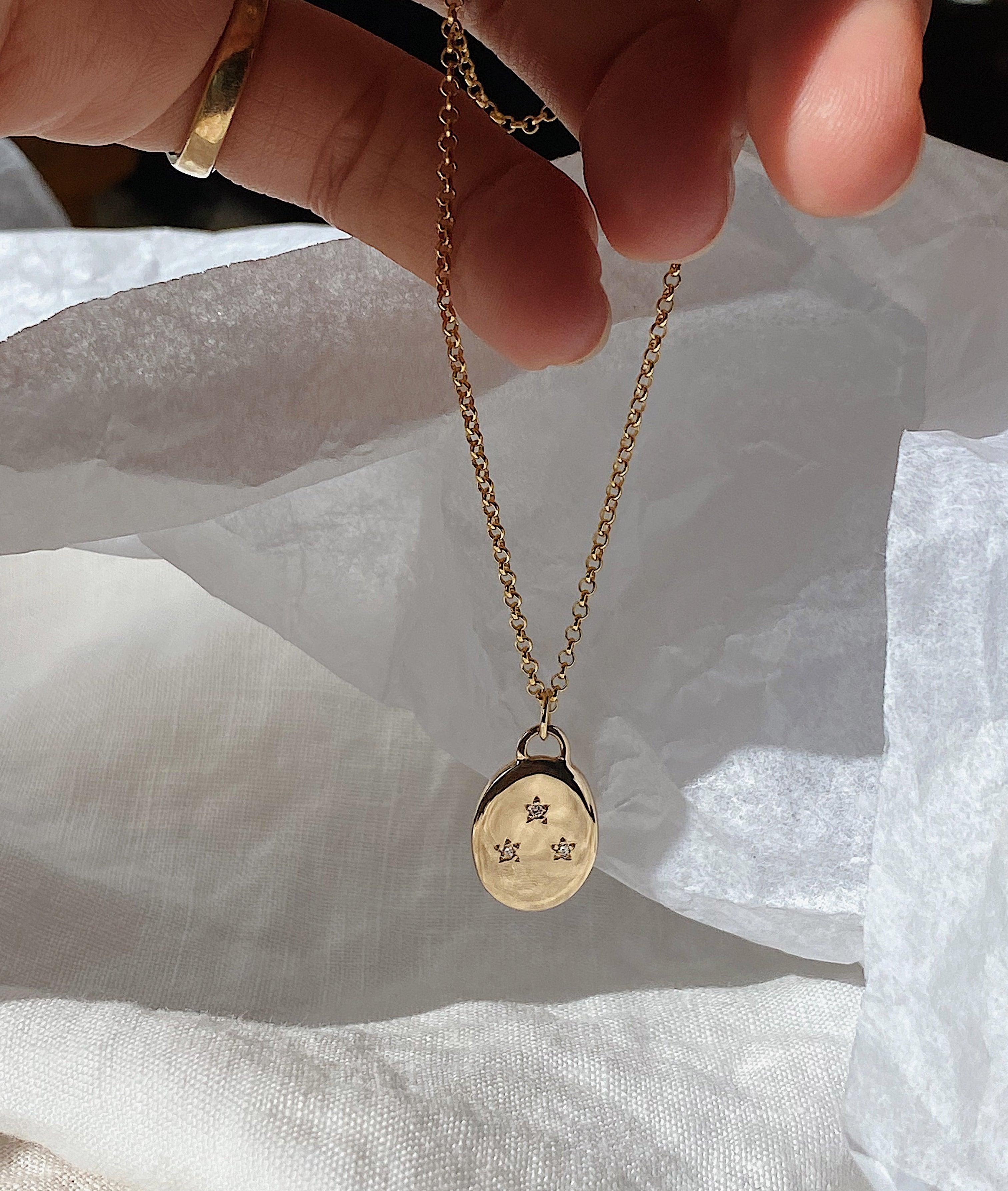 1.0 CT Pear Bezel Solitaire Lab Grown Diamond Necklace