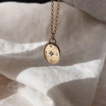 1.0 CT Pear Bezel Solitaire Lab Grown Diamond Necklace