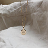 1.0 CT Pear Bezel Solitaire Lab Grown Diamond Necklace