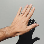 2 TCW Round Halo & Pave Lab Grown Diamond Mens Wedding Band