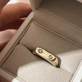 2 TCW Round Halo & Pave Lab Grown Diamond Mens Wedding Band