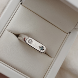2 TCW Round Halo & Pave Lab Grown Diamond Mens Wedding Band