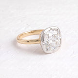 Zendaya – Inspired 5.02 Carat East-West Cushion Cut Solitaire Lab Grown Diamond Engagement Ring