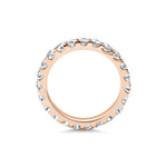 1.5 CT Round Full Eternity CVD EF/VVS Diamond Wedding Band 10