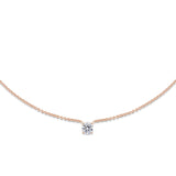 0.50 CT Round Solitaire CVD F/VS Diamond Necklace 7