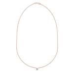 0.50 CT Round Solitaire CVD F/VS Diamond Necklace 8