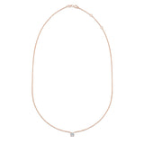 0.50 CT Round Solitaire CVD F/VS Diamond Necklace 8