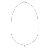 0.50 CT Round Solitaire CVD F/VS Diamond Necklace 3