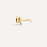 Scorpio Zodiac Stud Earrings