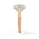 Lady Gaga – Inspired 4.30 Carat Oval Cut Cathedral Pink Gemstone