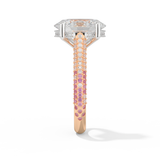 Lady Gaga – Inspired 4.30 Carat Oval Cut Cathedral Pink Gemstone