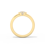 Dua Lipa – Inspired 0.60 Carat Round Cut Solitaire Moissanite