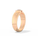 Dua Lipa – Inspired 0.60 Carat Round Cut Solitaire Moissanite