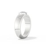 Dua Lipa – Inspired 0.60 Carat Round Cut Solitaire Moissanite