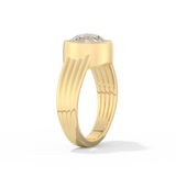 Emma Roberts – Inspired 2.50 Carat Rose Cut Bezel Moissanite