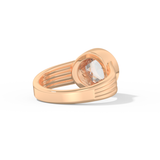Emma Roberts – Inspired 2.50 Carat Rose Cut Bezel Moissanite