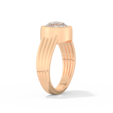Emma Roberts – Inspired 2.50 Carat Rose Cut Bezel Moissanite