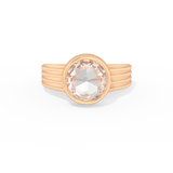 Emma Roberts – Inspired 2.50 Carat Rose Cut Bezel Moissanite
