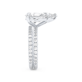 Sophie Turner – Inspired 5.0 Carat Pear Cut Double Pave Moissanite