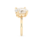 Ariana Grande – Inspired 4.0 Carat Oval & Pearl Cut Two Stone Moissanite 12