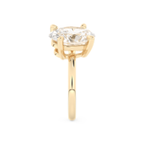 Ariana Grande – Inspired 4.0 Carat Oval & Pearl Cut Two Stone Moissanite 12
