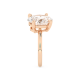 Ariana Grande – Inspired 4.0 Carat Oval & Pearl Cut Two Stone Moissanite 18