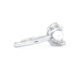Ariana Grande – Inspired 4.0 Carat Oval & Pearl Cut Two Stone Moissanite 2