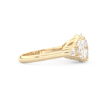 Ciara – Inspired 4.25 Carat Cushion Cut Five Stones Moissanite 8