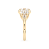 Ciara – Inspired 4.25 Carat Cushion Cut Five Stones Moissanite 12