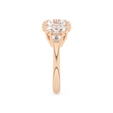 Ciara – Inspired 4.25 Carat Cushion Cut Five Stones Moissanite 18