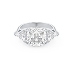 Ciara – Inspired 4.25 Carat Cushion Cut Five Stones Moissanite 1