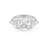 Ciara – Inspired 4.25 Carat Cushion Cut Five Stones Moissanite 1