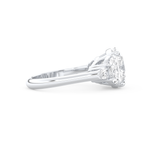 Ciara – Inspired 4.25 Carat Cushion Cut Five Stones Moissanite 2