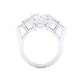 Ciara – Inspired 4.25 Carat Cushion Cut Five Stones Moissanite 5