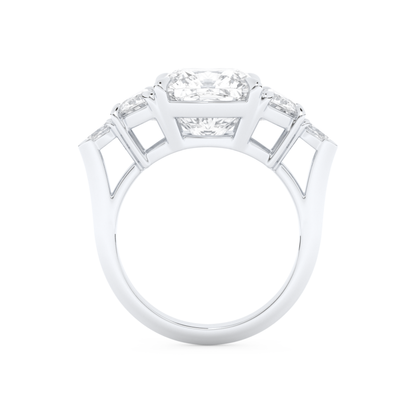 Ciara – Inspired 4.25 Carat Cushion Cut Five Stones Moissanite