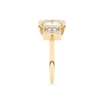 Kaley Cuoco – Inspired 2.0 Carat Cushion Cut Three Stones Moissanite 12