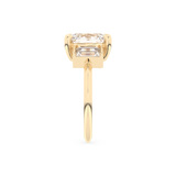 Kaley Cuoco – Inspired 2.0 Carat Cushion Cut Three Stones Moissanite 12