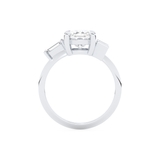 Kaley Cuoco – Inspired 2.0 Carat Cushion Cut Three Stones Moissanite 5
